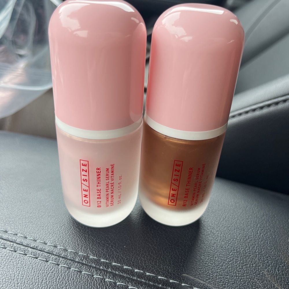 ONE/SIZE Dual Makeup Primer Set — Light Pink & Brown